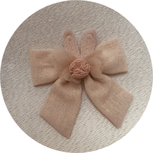 Haarspeld Naturel Bunny