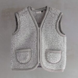 Kinderbodywarmer Wol Gray